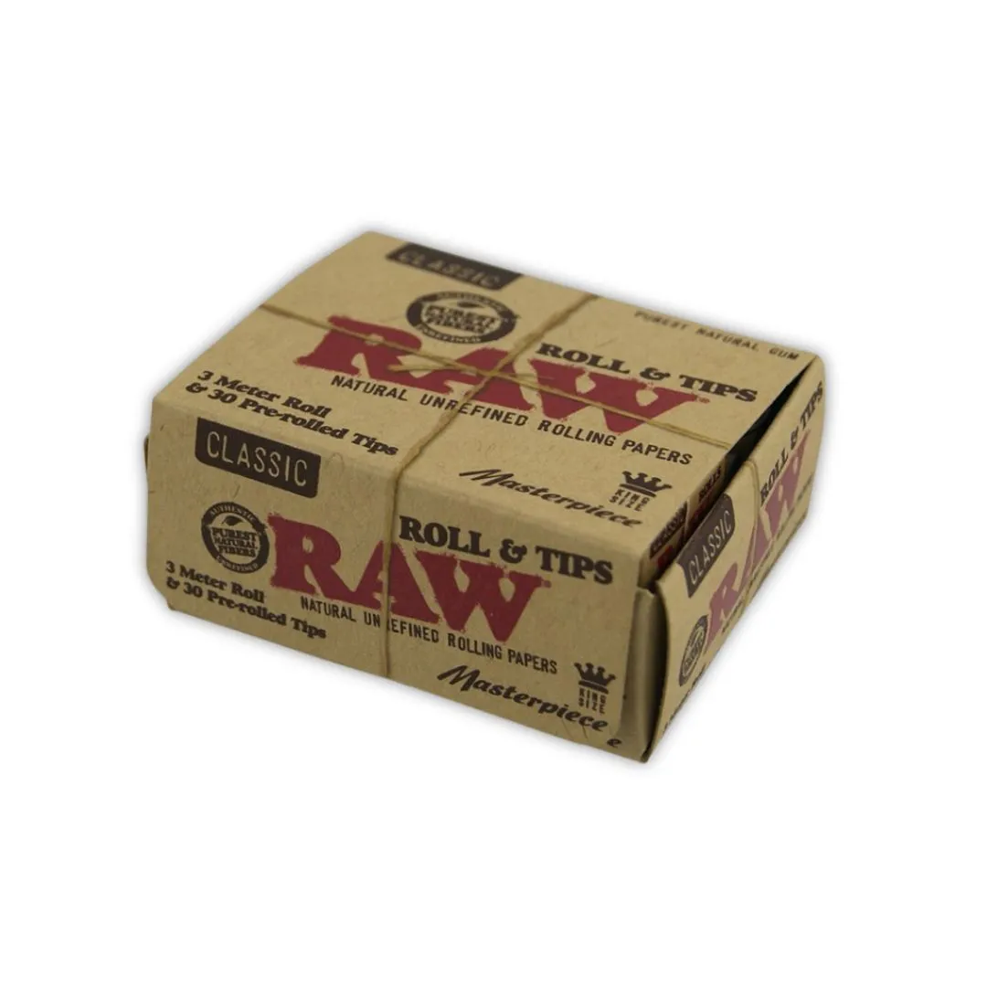 rinkinys raw popieriuku ir susuktu filtru