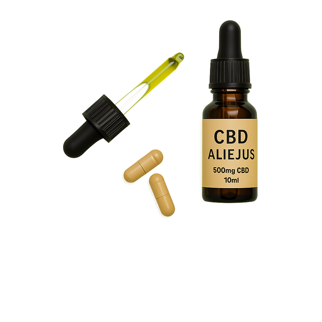 cbd produktai
