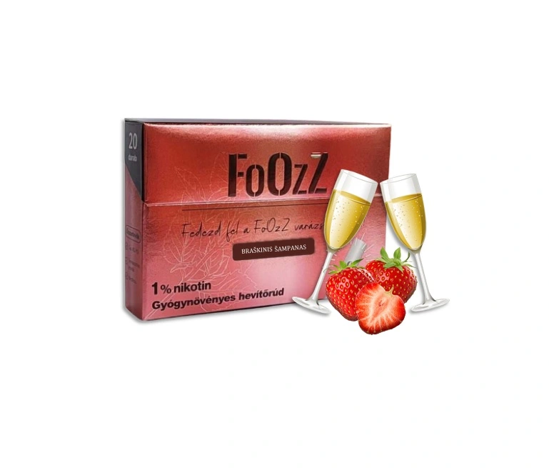 foozz strawberry champagne lazdeles