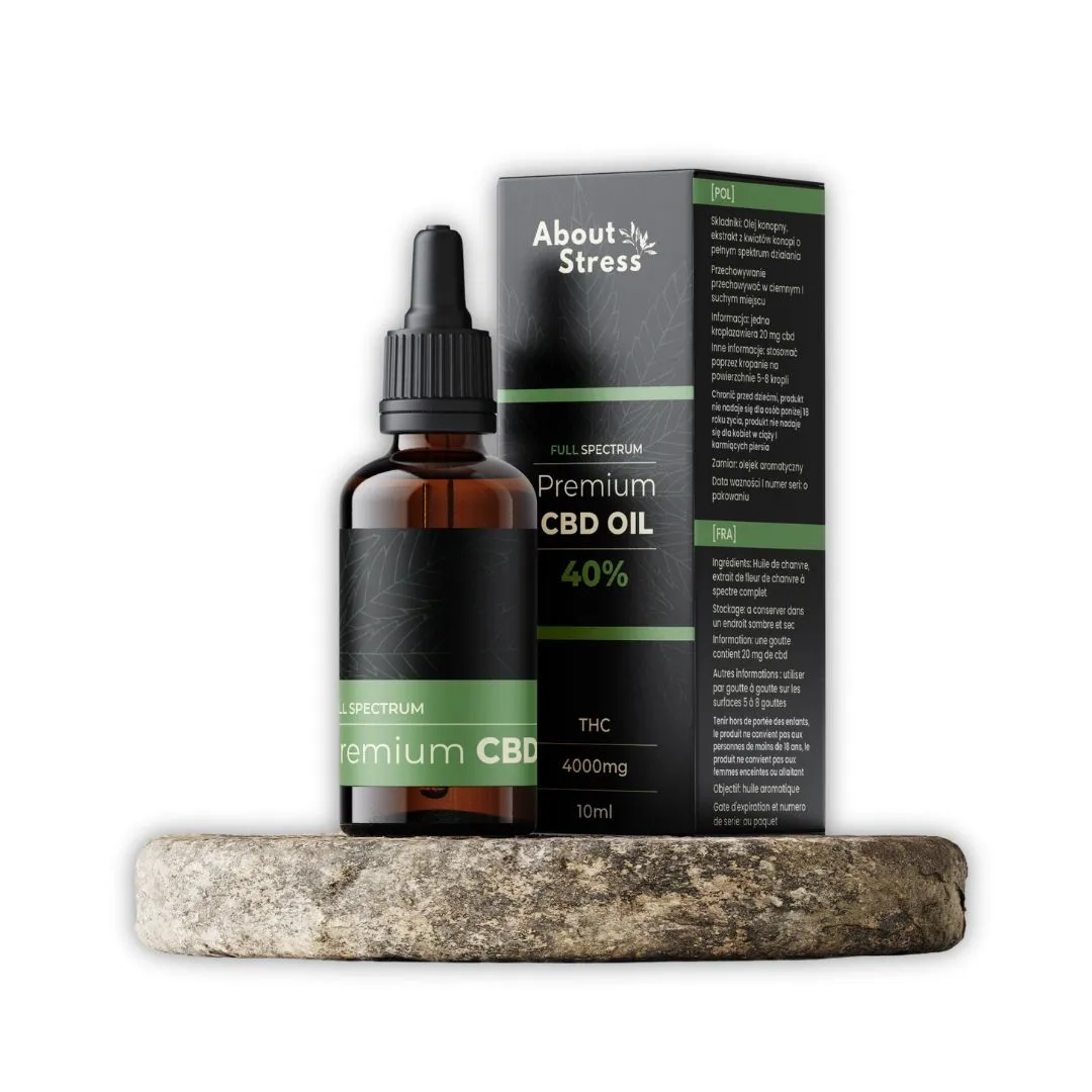 aboutstress cbd aliejus 40%