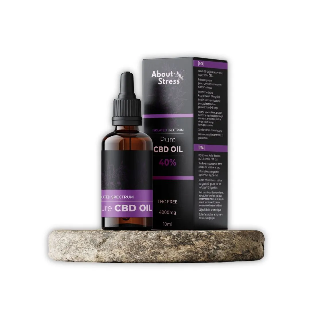 aboutstress 40% cbd aliejus