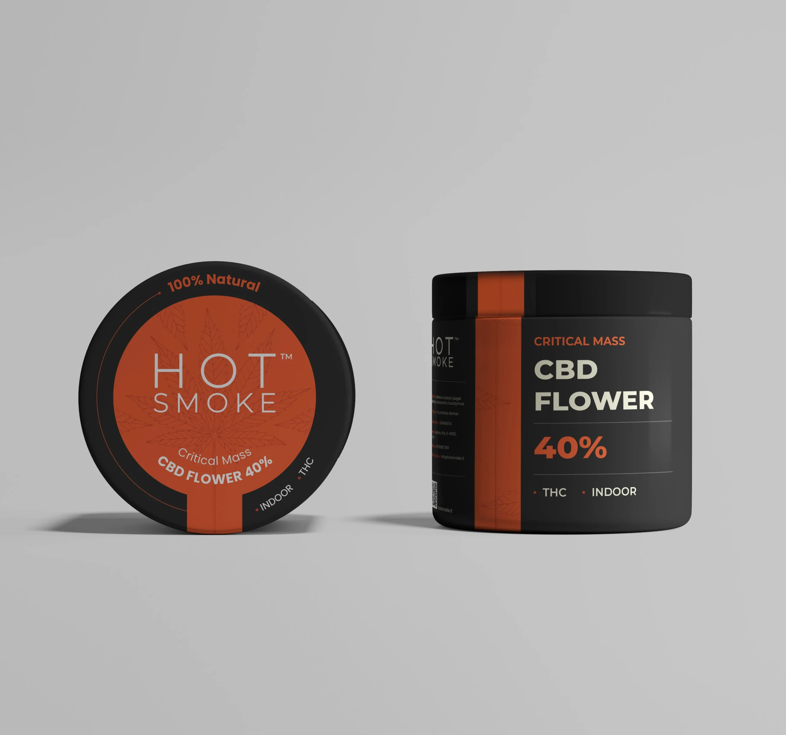 HOTSMOKE 40% Critical Mass CBD žiedai